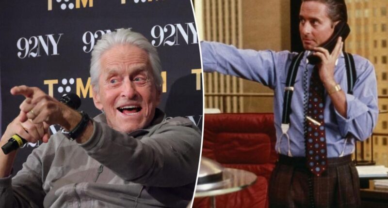 Michael Douglas not first choise for Oscar winning Wall Street role