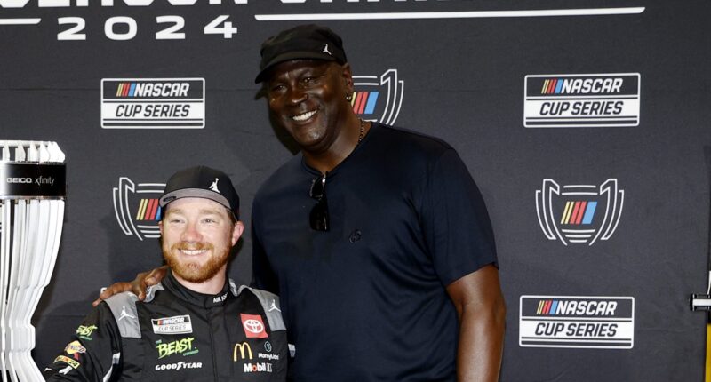 Michael Jordan Viral Interaction Tyler Reddick Son Beau Social Media Reactions