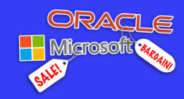 Microsoft and Oracle may be bargain stocks, according to this analysis