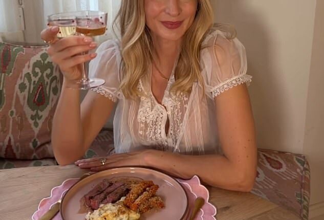 Millie Mackinosh has shared a post about having an 'alternative' Valentine's Day after her split from her husband Hugo Taylor