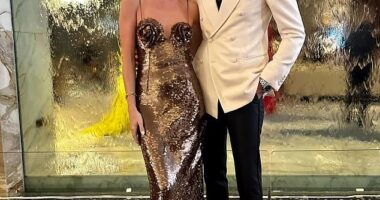 Millie Mackintosh has opened up on how she's learned to 'enjoy being alone' and starting to choose herself - following the news of her shock split from husband Hugo Taylor (pictured)