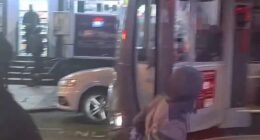 Armed with egg cartons, the feral youngsters made their way through the streets of Wolverhampton causing chaos on Valentines Day at around 7.30pm