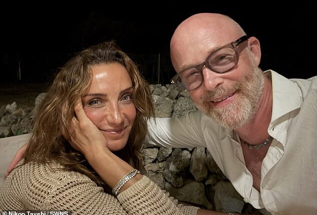 Nikoo Tayebi, 47, proudly owned a £6,500 bangle which was gifted to her by her hotelier husband, Andrew, 50, (pictured right) who saved for five years to afford it