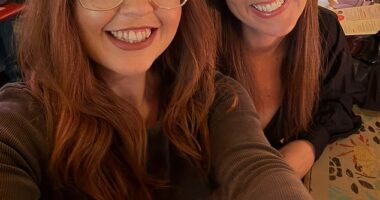 Leigh Wright (right), 37, and her ex-husband Thomas Wright divorced in 2013. Just two months later, Thomas, 39, began dating  hairdresser Kristina Ord (left), 35, an old school friend of Leigh