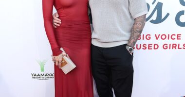 Paris Jackson and Chet Hanks hung out at the seventh annual Jam for Janie Grammy Awards viewing party, which was held at the Hollywood Palladium on Sunday