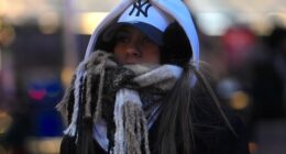 Bundled-up New Yorkers are experiencing temperatures even colder than some parts of Antarctica