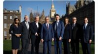 The Reform leader posted a picture on social media today showing the party's now eight-strong team of MPs after Suella Braverman, Robert Jenrick and Andrew Rosindell joined from the Conservatives.