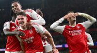 Arsenal remain on-track to break new ground at Europe's top table at the end of the season