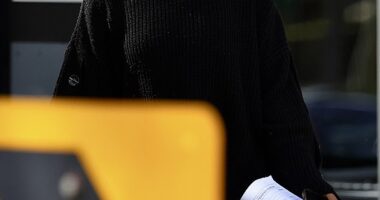 Rhonda Al-Fadhli, who withdrew claims her parents had kidnapped and beaten her in their convenience store, has now admitted lying about being the driver of a car that crashed into a wall. She is pictured on Friday