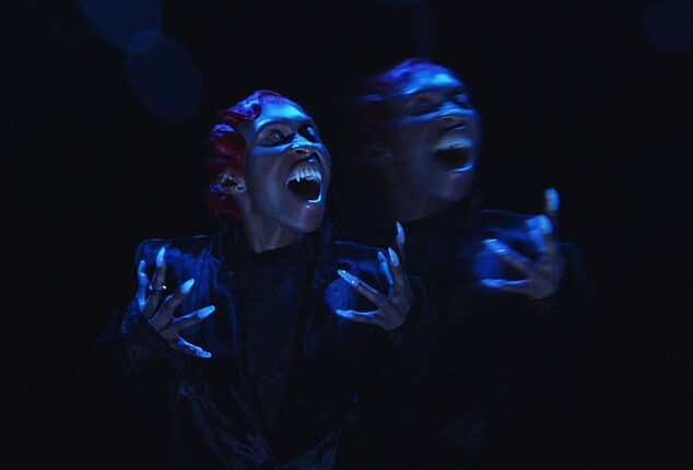 Cynthia Erivo is Dracula. Over a very long and testing two hours and five minutes – unrelieved by the mercy of an interval – she gives an astonishing performance, playing a total of 23 characters from Bram Stoker's 19th–century Gothic horror novel