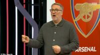 Paul Merson said Arsenal's draw with Wolves could 'come back to bite them' in the title race