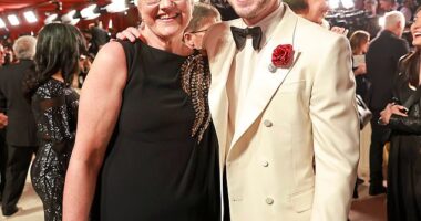 Dearbhla with her son Paul Mescal at the 2023 Academy Awards