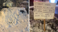 People Are In War Over Parking Spots This Winter And These 26 Posts Prove How Unhinged It Gets