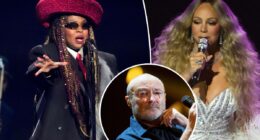 Phil Collins, Lauryn Hill, INXS, Iron Maiden, Luther Vandross and Shakira get Rock Hall nominations