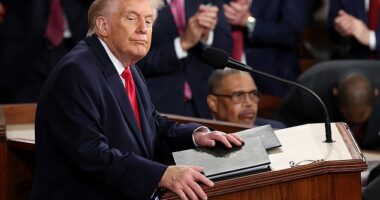 President Donald Trump's first State of the Union address of his second term was packed full of theatrics and punchy policy announcements
