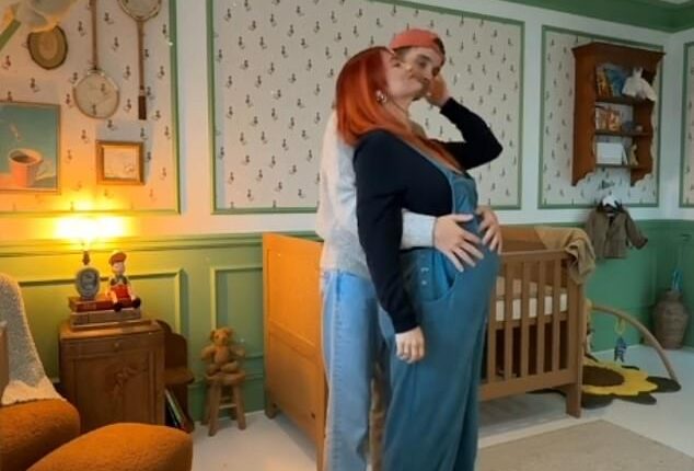Pregnant Strictly star Dianne Buswell and partner Joe Sugg showed off their baby boy's adorable nursery in a sweet Instagram video on Sunday