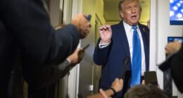 President Trump Refuses to Eat Crow, Faces the Press on AF-1 Following the ‘Racist’ Video – RedState