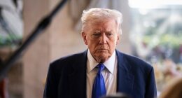 President Donald Trump reviewed the security footage Tuesday afternoon, the White House revealed