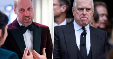 Prince Williams says he's 'not in a calm state' as he arrives at BAFTA Awards after ex-Prince Andrew's arrest