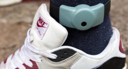 An electronic tag on an offender's ankle - MPs have criticised the performance of the probation service