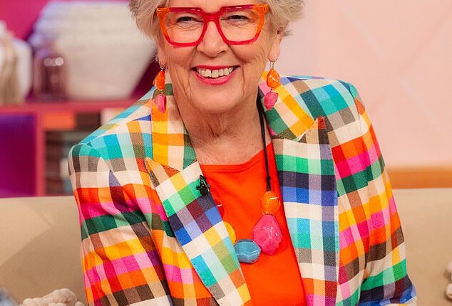 Prue Leith has said she finds it 'quite comforting she doesn't have long left and thinks about death a lot' in a new interview on Friday (pictured on Thursday)