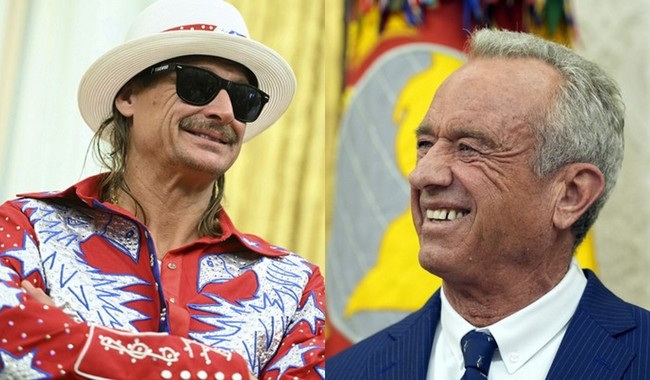 RFK Jr. Crushing the Weights With Kid Rock for Health Message – RedState