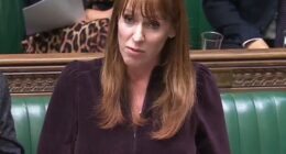 Angela Rayner (pictured in the Commons on Wednesday) has told friends she is 'ready' to launch a leadership campaign against Keir Starmer