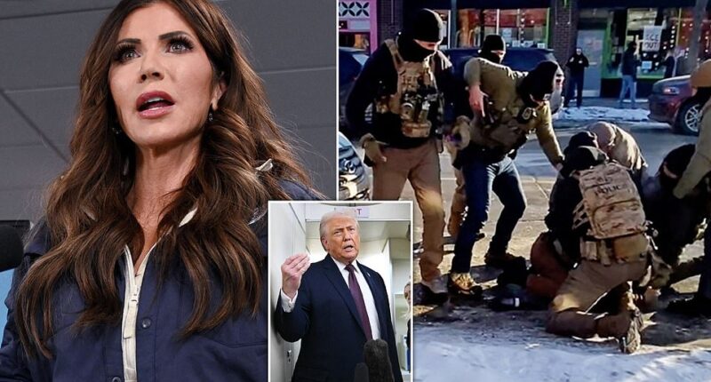 Donald Trump reined in Homeland Security Secretary Kristi Noem after an icy White House meeting overseen by Chief of Staff Susie Wiles following another deadly shooting involving an immigration agent in Minnesota. The internal scrutiny of Noem intensified after the fatal shooting of 37-year-old ICU nurse Alex Pretti in Minneapolis on Saturday, an incident she characterized as an act of domestic terrorism despite widespread questions about how federal agents handled incident.