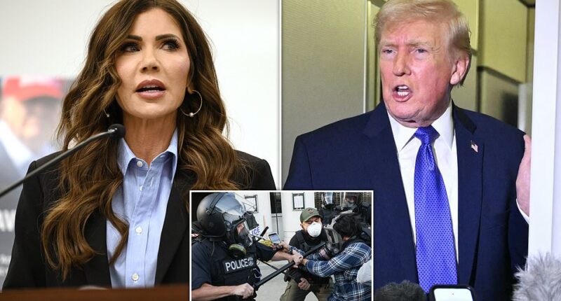 Kristi Noem has developed a secret plan to quit the Trump administration for a return to the Senate as voters begin turning on the president's mass deportation agenda. Noem's plot reportedly began to take shape following the fatal shooting of a 37-year-old ICU nurse Alex Pretti by an immigration agent in Minneapolis. Noem and top White House officials labeled Pretti a 'domestic terrorist' moments after his death began to circulate online. However, Noem's accusations against Pretti took a nosedive after footage showed agents disarming him before he was shot. The FBI has an active investigation into whether agents violated his civil rights.