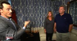 Former First Lady Jill Biden's ex-husband William Stevenson (pictured right) said he would 'never be apart' from wife Linda (pictured center) in a resurfaced interview after he was charged with killing her