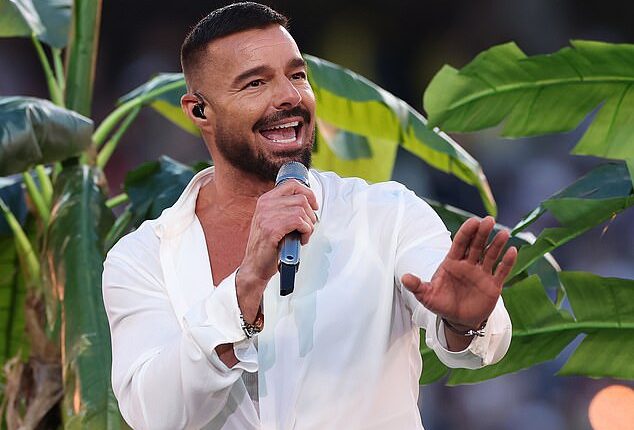 Ricky Martin was at the center of online attention following his cameo in Bad Bunny's Super Bowl LX halftime show Sunday