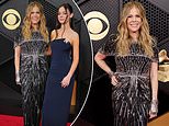 Rita Wilson poses with rarely seen granddaughter Olivia Hanks, 15, at 2026 Grammy Awards