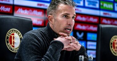 Robin van Persie hits back at 'inappropriate' criticism of Raheem Sterling after former exiled Chelsea star was branded 'Bambi on Ice' during Feyenoord debut