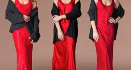 SPOT THE DUPE: One of these slip dresses costs £38, and another is more than £400. Can you tell which is which?