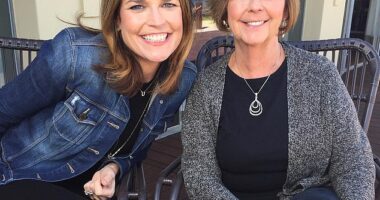 Savannah Guthrie, 54, is grappling with a harrowing family mystery amid the suspected abduction of her mother Nancy, 84, from her home; Pictured with Nancy in 2020
