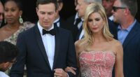Jared Kushner and his wife Ivanka Trump leave the St Regis Hotel on the wedding day of Amazon founder Jeff Bezos with Lauren Sanchez, in Venice on June 27