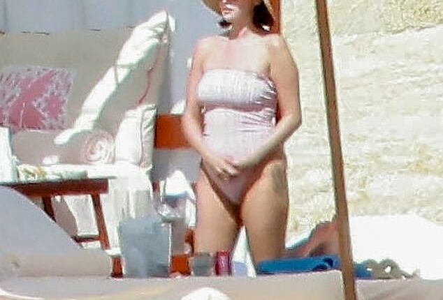 Selena Gomez made a rare appearance in a swimsuit while enjoying an all-girls getaway to the five-star Rosewood luxury resort, Las Ventanas al Paraíso, in San José del Cabo on Saturday
