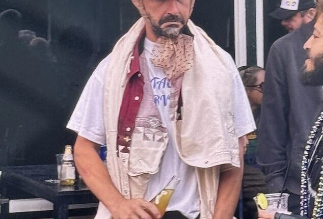 Hollywood actor Shia LaBeouf was arrested in New Orleans early on Tuesday morning, according to the New Orleans Police Department. Seen hours earlier on Monday