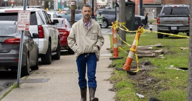 Shia LaBeouf was seen at the New Orleans Criminal District Court on Thursday morning. The 39-year-old Fury actor was told he would have to head back to jail and would be required to attend rehab following his arrest on battery charges related to a Mardi Gras fight at a bar on Fat Tuesday, a judge ruled, according to Nola.com