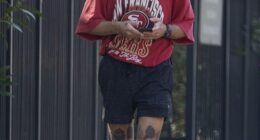 Shia LaBeouf appeared to be laying low in New Orleans , Louisiana, just days after his chaotic Mardi Gras arrest earlier this week