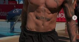 Newlyweds Adam Peatyand Holly Ramsay shared a glimpse of the 'last part' of their lavish jet-setting honeymoon as they soaked up the sun in Australia on Sunday