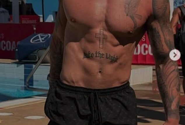 Newlyweds Adam Peatyand Holly Ramsay shared a glimpse of the 'last part' of their lavish jet-setting honeymoon as they soaked up the sun in Australia on Sunday