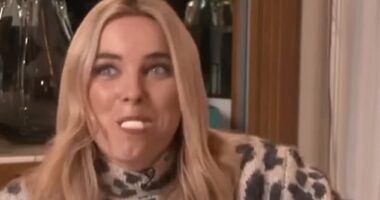 Sian Welby has recalled 'almost dying' while attempting the dangerous Chubby Bunny marshmallow challenge during an interview with Timothée Chalamet  (pictured 2023)