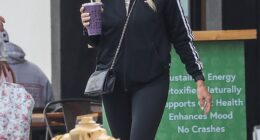 Singer divorcing Bones producer husband after he was named in the Epstein files looks devastated on first public outing