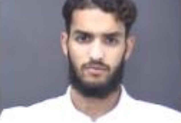 Six French citizens who were lured into people smuggling by adverts on Snapchat offering lucrative payments have been jailed today. Pictured: Mr Rayhan Diamane, 21, who was sentenced to 18 months for bringing illegal immigrants into Britain