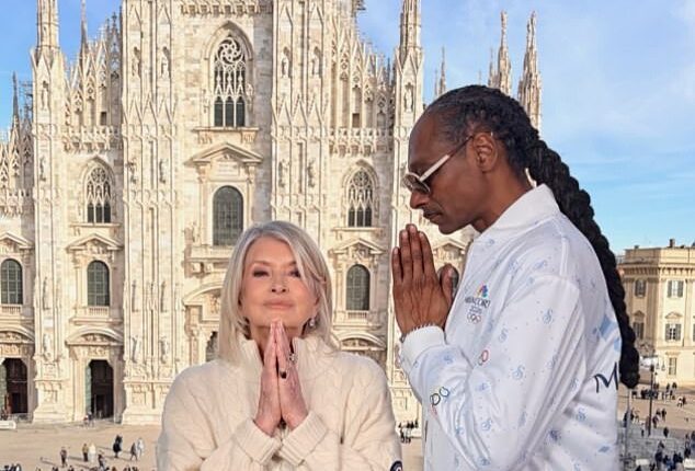 Snoop Dogg and Martha Stewart's unlikely 18-year friendship: From baking brownies to 'getting high' and landing their own reality TV show as the pair reunite at the Winter Olympics