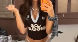 Nepo babyScarlett Thomas has taken to TikTok showcased her impressive vocals after hitting back at trolls who accused her of ''dressing inappropriately'