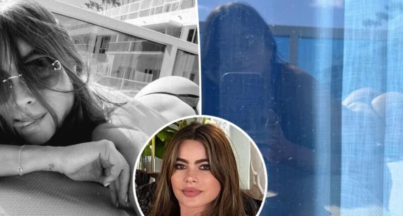 Sofia Vergara, 53, ditches her top, rocks G-string bikini bottoms for cheeky photos on tropical getaway