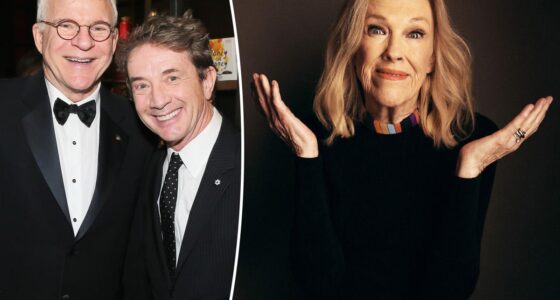 Steve Martin and Martin Short honor Catherine O'Hara onstage