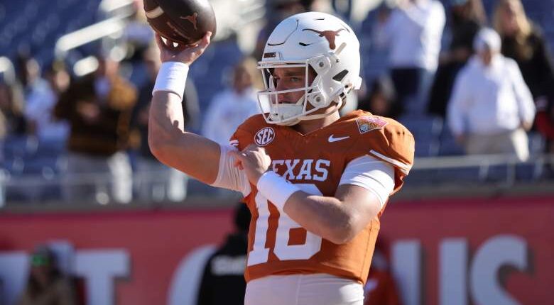 Steve Sarkisian Gives Update on Texas QB Arch Manning